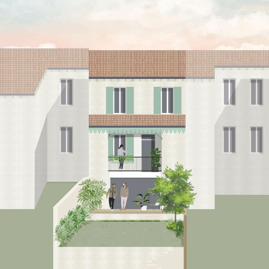 FACADE JARDIN