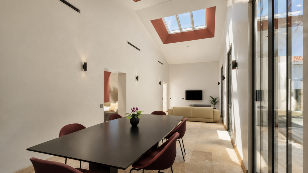 rénovation aménagement séjour en journée